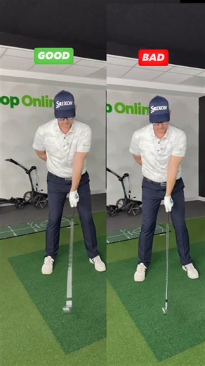 Golf swing basics to build a more consistent game. Shoulder turn, more often the fuller the turn the more definition to the arms at the top. Allowing for more more distance and better strikes. #golftips #golfers | Mark Crossfield