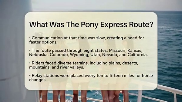 What Was The Pony Express Route? - The Geography Atlas