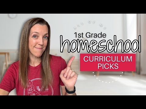 FIRST GRADE HOMESCHOOL CURRICULUM PICKS 2025-2026 ✏️ | 1st Grade Curriculum Choices