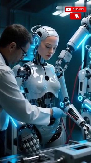 A Doctor Treat the robot #robot #robotic