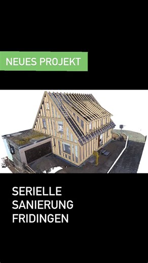 Zimmerei Philipp Storz on Instagram: "SERIELLE SANIERUNG IN FRIDINGEN In Fridingen dürfen wir eine Komplettsanierung mit Baubegleitung aller Gewerbe übernehmen. Wir freuen uns drauf und nehmen Euch dabei mit. #seriellesanierung #holzbau #sanierung #fridingen #topteam"