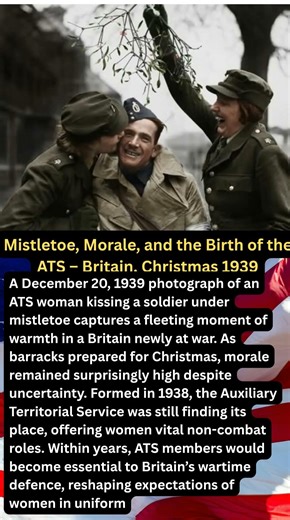 Mistletoe, Morale, and the Birth of the ATS – Britain, Christmas 1939#shorts