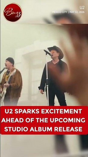 U2 Spotted Filming Secret Music Video For New Single 'Street Of Dreams' In Mexico City