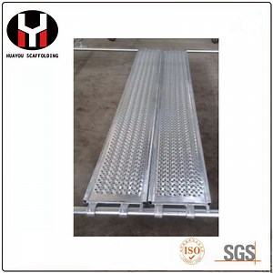 [Hot Item] Q235 Pre Galvanized Steel Heavy Scaffolding Deck Box Support Scaffolding Steel Plank for Middle East Market
