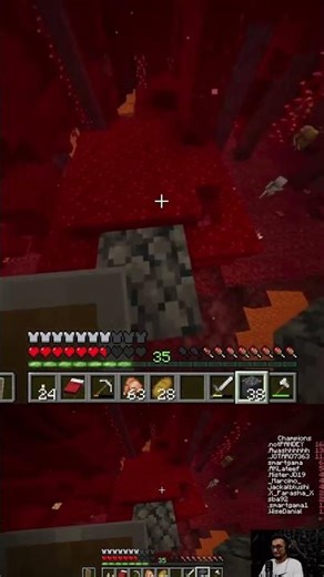 Surviving nether part 1 😅🥲 #minecraft #gaming