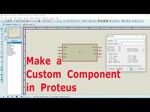 How to Make a Custom Component in Proteus