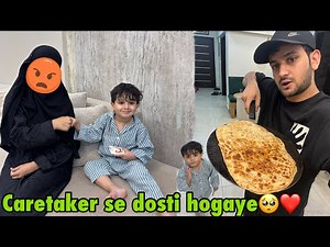 1 hour vlog Challenge mai hamne babysitter or basil ki dosti karwadi😍 | difficult task😧