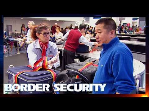 Aggressive Spitting Man Pushes Officers To The Limit | FULL EPISODE | Border Security Australia