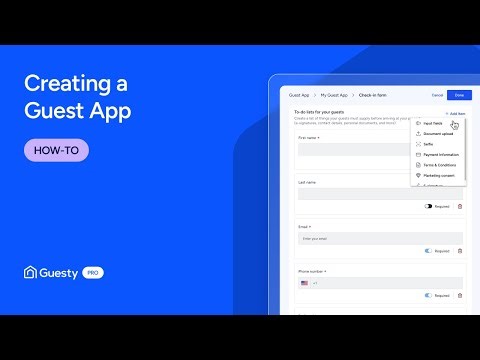 Creating a Guest App | Guesty Pro