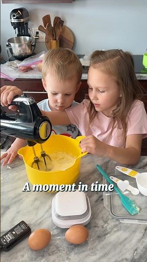 These two together really are something special. #tinychefadventures #kidsinthekitchen #kidscooking