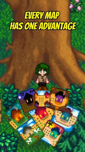 One Advantage of Every Farm Type in Stardew Valley #stardewvalley #shorts #games