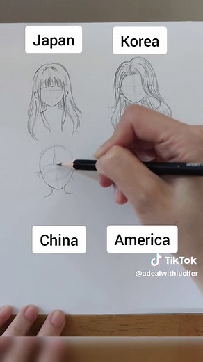 How to Draw Anime Girl Hair Step-by-Step | Drawing Tutorials