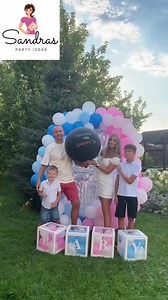 Gender reveal Idea | Sandra's Party Ideas