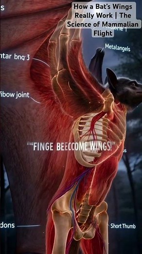 How a Bat’s Wings Really Work | The Science of Mammalian Flight