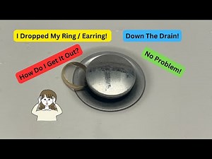 How to Get a Ring That Fell Down the Sink
