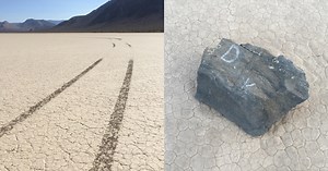 Vandalism at the Iconic Racetrack in Death Valley National Park