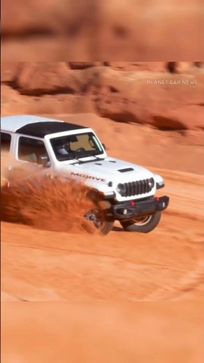 2024 Jeep Gladiator Mojave X OFF-ROAD Driving in the Desert