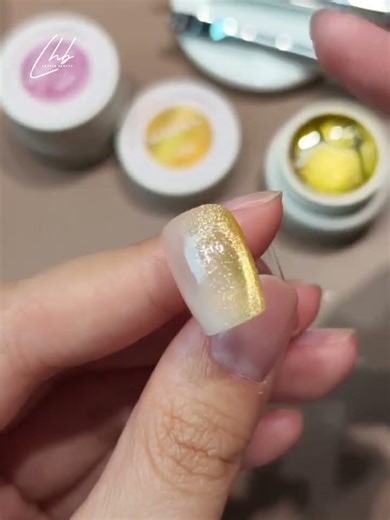 Rainbow Gradient Cat Eye Nail Tutorial | Vibrant Design