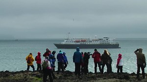 Explore Jan Mayen, the world's northernmost volcano, a remote Norwegian island. Next year we'll offer 10 ways to explore the Arctic. See them: expeditions.com/arctic | Lindblad Expeditions