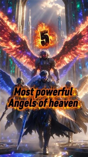 5 most Powerful angels of heaven - #jesus #bible #angel