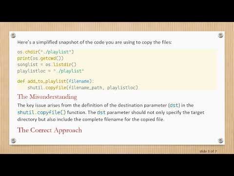 Why Does My Code Keep Renaming My File Playlist?