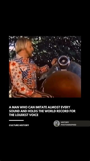 Stan Lemkuil, known as "Siren Stan," was a performer famous for his extensive sound effect imitations and for holding a 1982 Guinness World Record for the loudest human voice, reaching 117 decibels. He showcased his ability to imitate hundreds of sounds and characters in various public performances and media appearances throughout his career. Credit: NBCUniversal | History In Pictures
