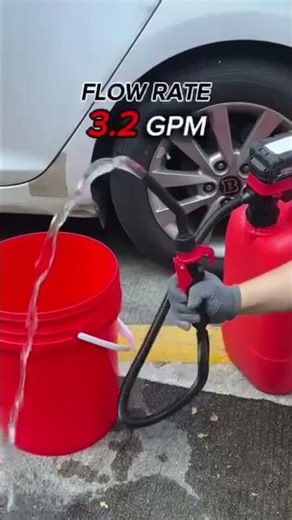 Cordless Fuel Transfer Pump – For DeWalt 20V & Milwaukee M18