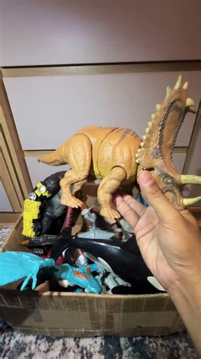 Dinosaur Jurassic World Toy In The Box ASMR Review