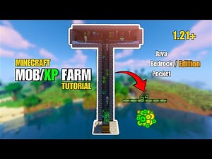 Mob XP Farm Tutorial (Minecraft 1.21) - Easiest XP Farm