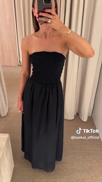 Explore the New Tahiti Shirred Dress Collection