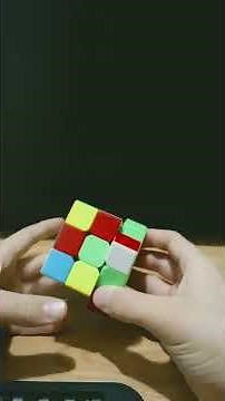 How to solve a Rubik’s cube fast step one and 2