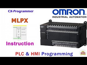 MLPX | Omron PLC Programming #EEE_QUICK_LEARN