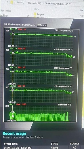 FPS drops are insane. Alienware 17 r4. #pc #pcgaming #alienware #nvidia #geforce #gaming