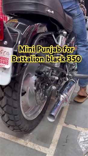 Mini Punjab for bullet 350 #bulletmodified #modifiedbullet #bikemodification #modified