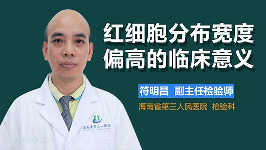 红细胞分布宽度偏高的临床意义-有来医生