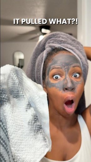 POV: You Finally Try the Viral Charcoal Mask… 😳 | ASMR Skincare Routine