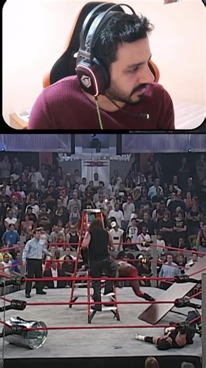 Raven king of the mountain maçını alırken. -TNA 2005 | #tna #wrestling #prowrestling