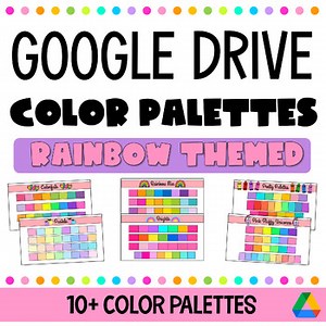 GOOGLE DRIVE COLOR PALETTES