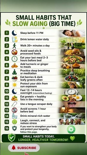 15 daily habits that may support healthy aging