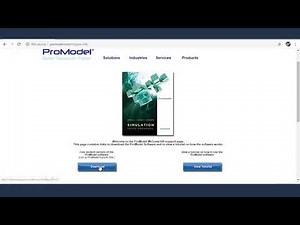 01 Promodel Tutorial : Software Installation