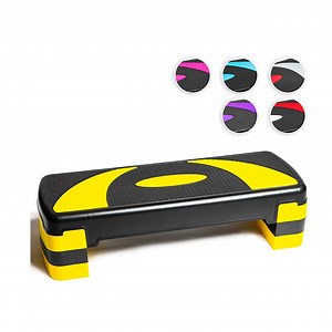 [Hot Item] Adjustable Gym Workout Aerobic Step Aerobic Exercise Step Platform with 3 Risers