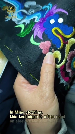 #miaoembroidery #traditionalcraft #chineseculture #handembroidery #hmong #handmadeart #oneofakind