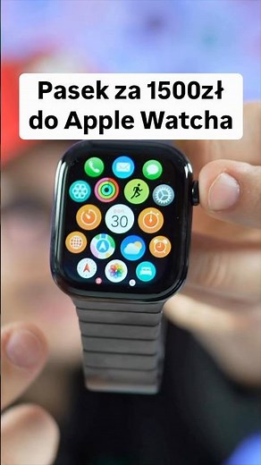 Pasek do Apple Watcha za 1500zł🤯