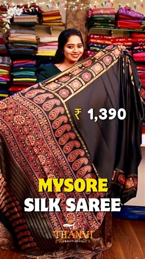 Mysore Silk Saree Collections 💕| #thanviboutique #saree