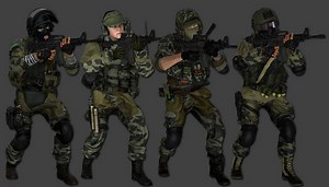 Battlefield 4 Russian soldier (2 in1) addon