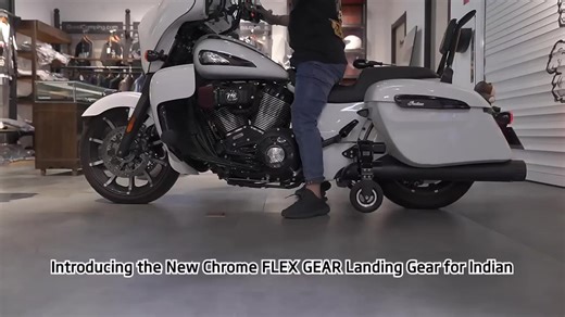 Legup Stainless Steel Motorcycle Landing Gear Installation Kit for Indian Chief Chieftian Roadmaster Retrofit/Upgrade