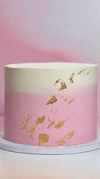 Blattgold, richtig auftragen! Sahne&Kirsch #cakedesign #cakedecorating #weddingcake #glutenfree