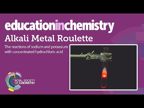 Alkali metal roulette – reacting sodium and potassium with acid