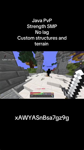 Java PvP bedrock realm strength SMP#minecraft #bedrock #realm #survivalrealm #javapvp