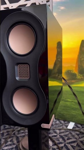Monitor Audio Studio 89 Speakers at the UK HiFi Live Show 2024